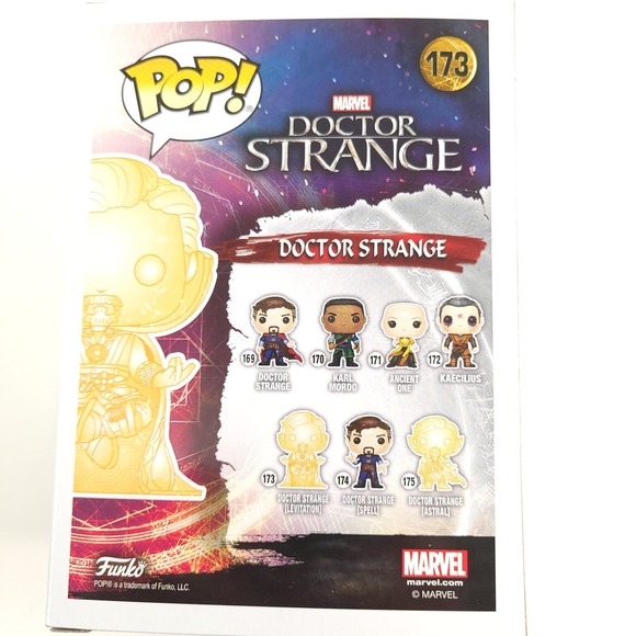 Funko Pop!‎ 173 Marvel Doctor Strange Collector Corps Exclusive New - Picture 4 of 7